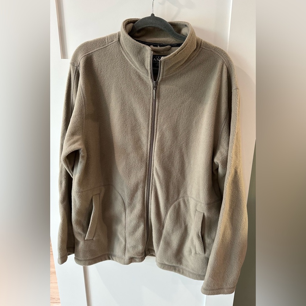 CANDA By C & A Group 1925 Greige Fleece Men’s Jacket European Design large